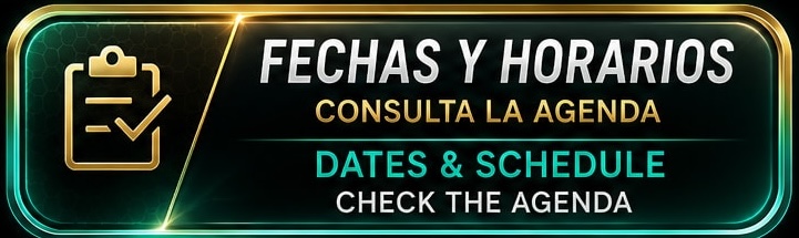 Consultar las fechas y horarios de la Regional MEL Ciudad Juárez.