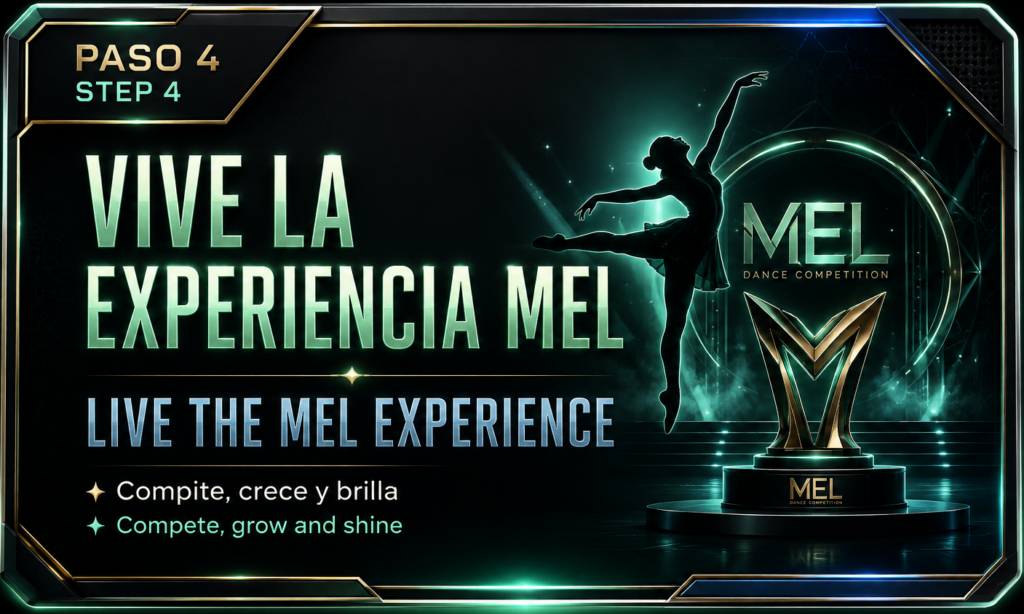 Paso 4 para participar en MEL: competir, crecer y vivir la experiencia MEL.